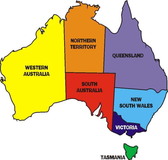 map of australia with cities. australia with cities. map