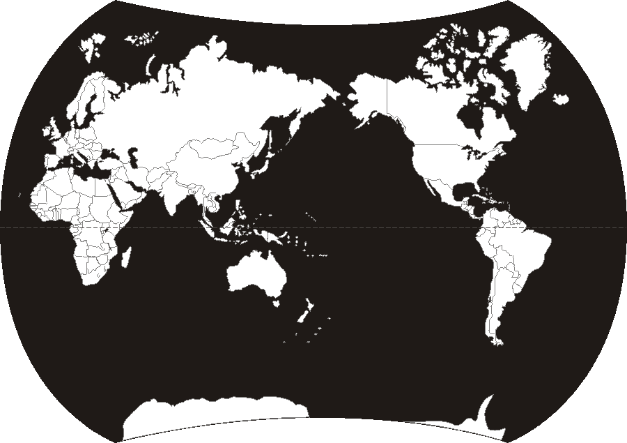 World Map Outline: world10
