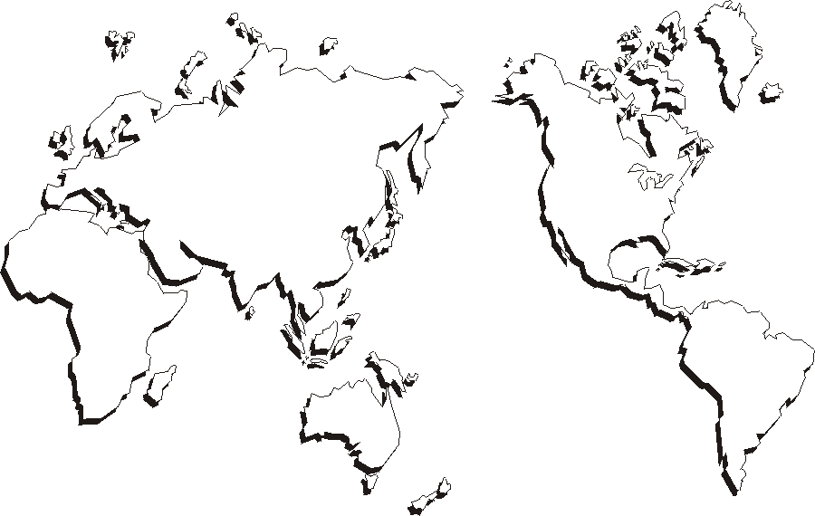 Outline+world+map+printable+free