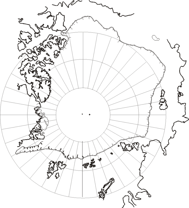 Printable Map of Antarctica #3