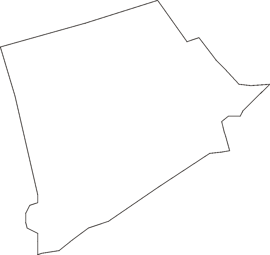 Rhode Island - Printable State Map #1