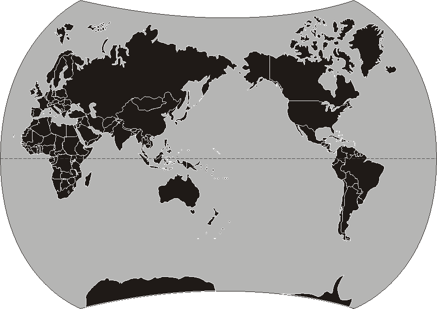 Printable World Map #9